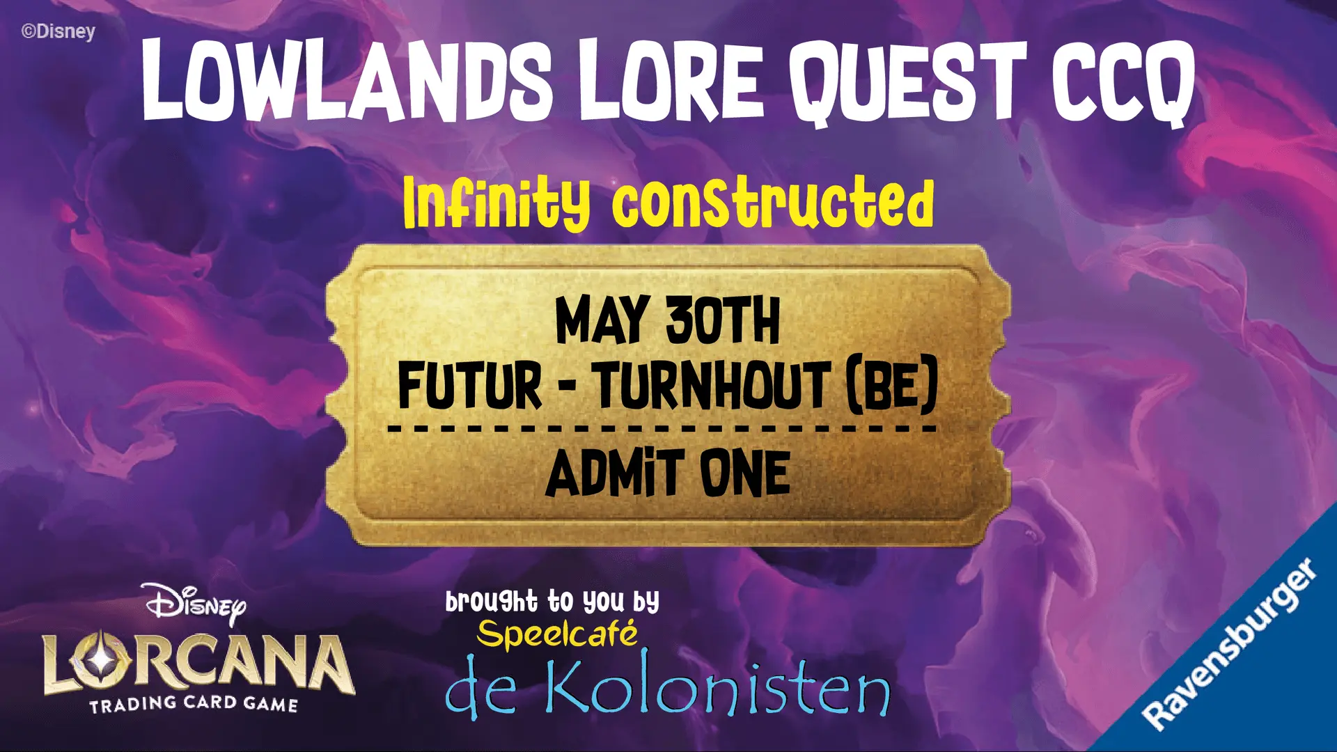 Lowlands Lore Quest Infinity CCQ - Kolonisten 2026